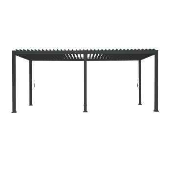 Záhradná pergola MIRADOR 111 Clasic 3 x 6 m antracitová